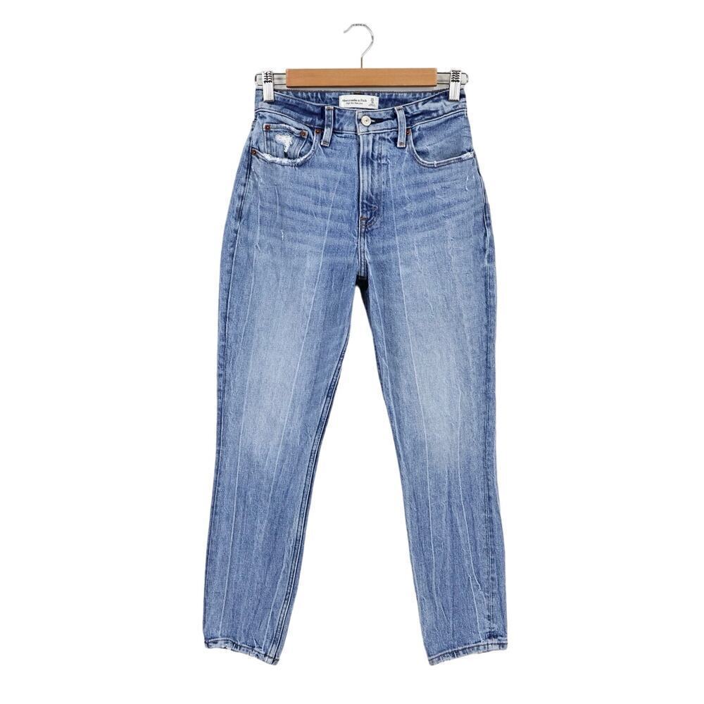 Abercrombie & Fitch Curve Love High Rise Mom Jean Size 25 / 0 Regular